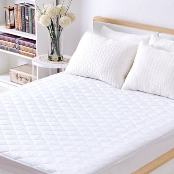 Mattress Cover Mattress Protector Customized Color Quilted Fitted Waterproof Bedroom Pvc Zipper Bag White