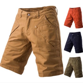 Men's Casual Cargo Shorts Are Loose and Thin in Five Minutes of Pants