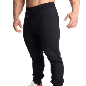 Mens Loose Logo Fitted Pants Gyms Sweatpants Men Casual Pants Joggers