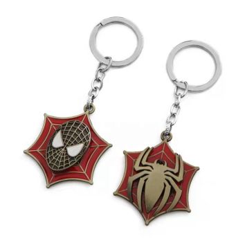 Metal Key Chain Spider-Man Key Ring