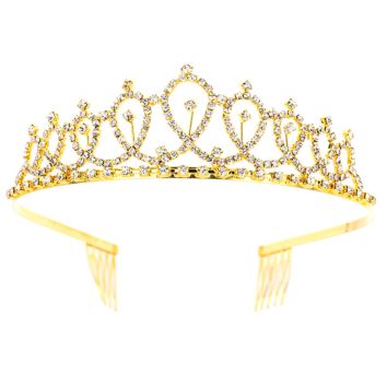 Mia Marketed Widely Top Wedding Bridal Luxury Crystal Wedding Photo Studio Queen Hair Crown