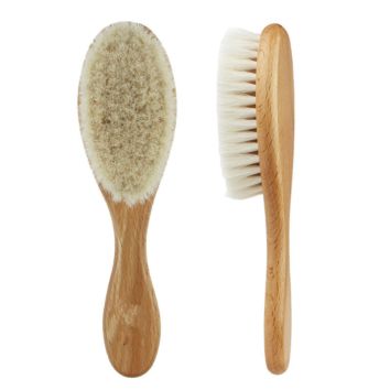 Multifunction Soft Men Mustache Beard Brush Baby Infant Hair Brush Grooming Brush 18*5 Cm