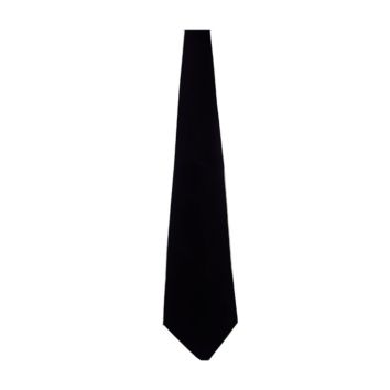 Neckties Necktie Classical Solid Black Woven Tie with Normal Width