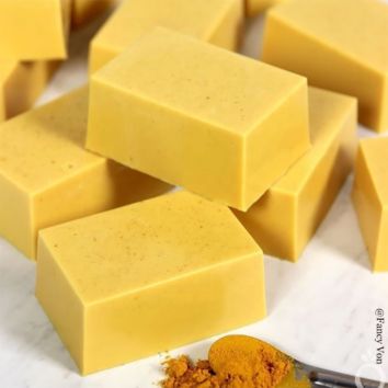 Organic Soap Vegan Natural Handmade Soap Bar Ginger Extract Turmeric Soap for Skincare