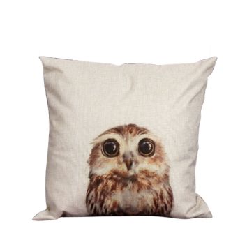 Owl Pattern Fantastic Creative Bed Linen Pillow Case