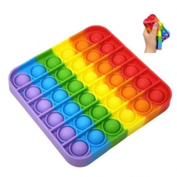 Parent-Child Gobang Silicone Foxmind Game Toy Sensory Bubble Push Fidget Toys