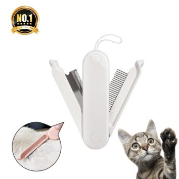 Pet Cleaning Supplies for Dog Steel Hair Remove Flea Lice Cleaner Metal Comb Pet Cleaning & Grooming Products Set