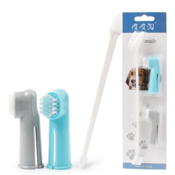 Pet Finger Toothbrush Super Soft Dog Toothbrush Kit