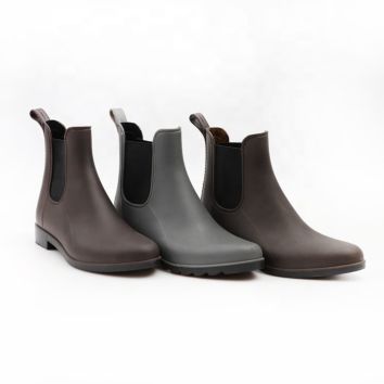 Platform Ladies for Girls High Heel Rain Boots Women