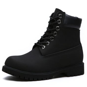 Professional Sports Leather Men's Safety Boots High-Top Men's Shoes