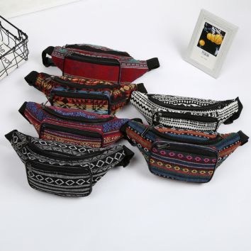 Promotion Big Waist Bag Aztec Tribal Festival Fanny Pack