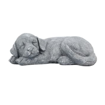 Resin Animal Statue a Sleeping Dog Amimal Home Decoration Garden Statues Outdoor Decorations