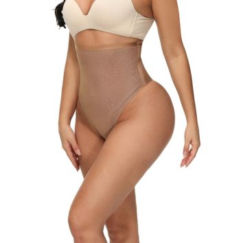 S-Xl High Waist Thong Shaper Tummy Control Slim Panties Thong Shapewear for Women