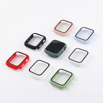 Screen Protectofor Apple Watch Case Cover 44Mm 40Mm 38Mm 42Mm Tempered Glass Iwatch Series Se 3 4 5 6 Apple Watch Accessories