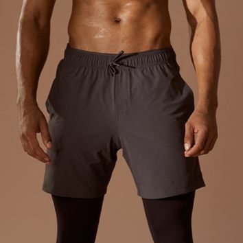 Sell Quick Dry Drawstring Mens Zip Pocket Athletic Training Shorts