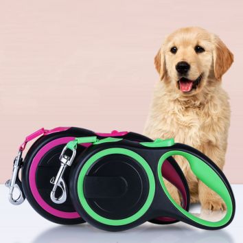 Seller Colorful Nylon Auto Retractable Dog Leash