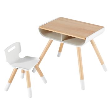 Seller Furniture Children Wooden Chairs for Kids Study or Dining Table and Chair