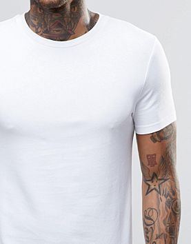 wholesale Slim Fit Men's Plain White t-shirts 100% cotton