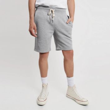 Soft Fabric Drawstring Fitted Fleece Shorts for Men