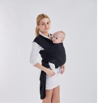 Solid Color Front Holding Baby Sling with Baby Baby Sling