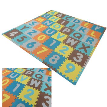 Top Soft Eva Number Environmental with Letters Play Puzzle Mat