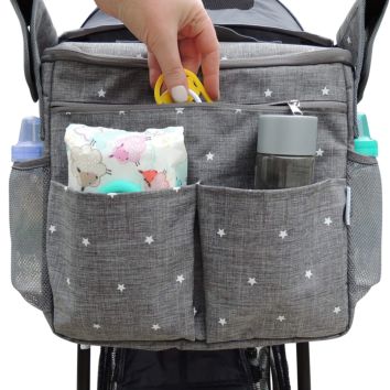 Universal Waterproof Mummy Baby Stroller Bag Organizer Sell Travel Bag Baby Diaper Bags for Pram Buggy Cart Wheelchair