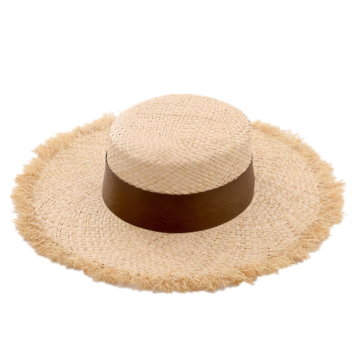 Upf50 Women Wide Brim Straw Panama Roll up Hat Fedora Beach Sun Hat