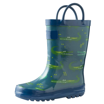 Waterproof Children for Kids Rubber Rain Boots Natural Rubber
