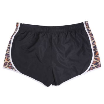 Women Sport's Shorts Leopard Shorts Mini Sports Shorts