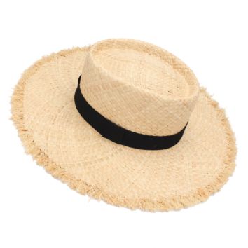 Women's anti Jazz Hat Solid Color Breathable Straw Hat Outdoor Travel Sun Hat