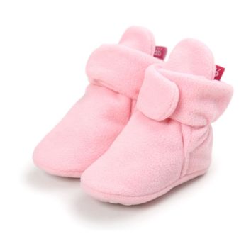 Wonbo Unisex Baby Newborn Faux Fleece Bootie Warm Infant Toddler Crib Shoes Classic Floor Boys Girls Boots