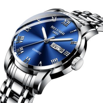 Wrist Watch Casual Design Men's Sports Waterproof Luminous Quartz Watch