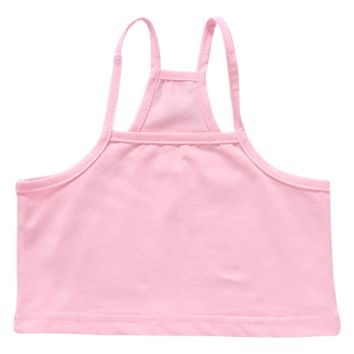 5 Colors Girls Cotton Vest Teenage Bra Kids Candy Color Sports Breath Tank Tops Underwear for 4 5 6 7 8 9 10 11 12 Years Old