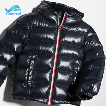 Baby Kids Padding Jacket Shiny Warm Zipper Coat Puffer Bomber Jacket for Children