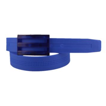 Candy Colors Silicone Kids Belts, Cute Design Plastic Buckle Belts