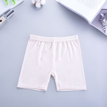 Children Thin Boxer Shorts Underwear Anti-Bacterial Little Girls Safety Pants with Long Legs Brief Panties for Girl