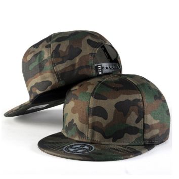 Classic Plain Women Flat Camouflage Hat Casquette Camo Men Baseball Cap Snapback