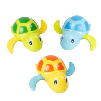 Early Educational Smooth Cute Baby Kids Bathtub Toys Water Play Swimming Turtle Bath Toys Animal for Boys Girls
