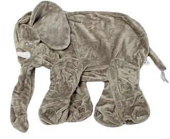 Toy Elephant Plush Toy 30Cm Giant Animals Pillow Unstuffed Plush Elephant Skin Fabric Baby Children Gift
