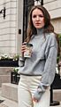 Elegant Jumpsuit Lady Knitted Woman Casual Sweatsuit Women's Pullover Top