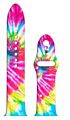 Bracelet for Apple Iwatch 6 Se Tie Dye Printed Silicone Strap Reverse Buckle 22Mm Silicon Watch Band