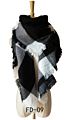 Women's Fall Scarf Classic Tassel Plaid Scarf Warm Soft Chunky Large Blanket Wrap Shawl Scarves