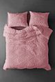 Aoyatex 3Pc Clipped Bedding Set Cotton/Poly Jacquard Comforter Set