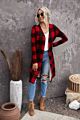 Elegant Loose Long Sleeves Ladies Cardigan plus Size Fall Knit Long Cardigans