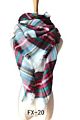 Women's Fall Scarf Classic Tassel Plaid Scarf Warm Soft Chunky Large Blanket Wrap Shawl Scarves