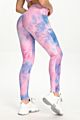 Tie Dye Print Sport Yoga Pants for Women