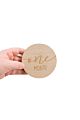 En71 13 Pieces Baby Monthly Milestone Wooden Cards Baby Registry & Shower Gifts Newborn Photography Props Double Sided
