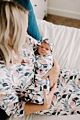 Newborn Baby Swaddle Wrap Baby Swaddle Blanket Maternity Robe and Swaddle Set