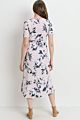 Pregnant Dress Womens Short Sleeve Floral Wrap Dress Maternity Loose V-Neck Ladies Nursing Dress