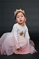 Silk Star Print Baby Kids Girl Dress
